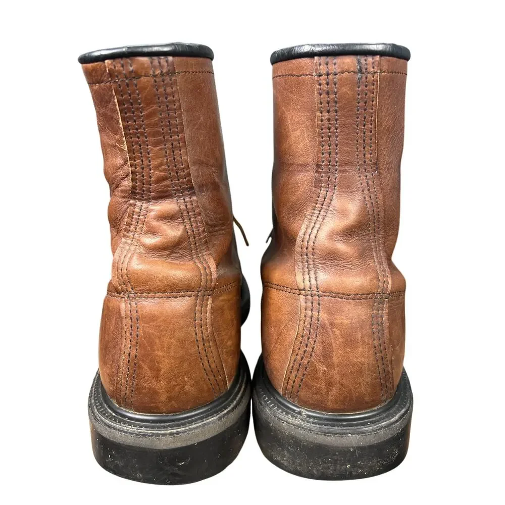 Vintage Red Wing Men’s 2233 Brown Leather Steel Toe Work Boot Size 11.5 E2